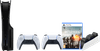 PS5 Slim Disc Edition + Battlefield 6 + Covers Zwart + Extra Controller Wit + Oplaadstation