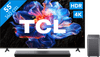 TCL 55" LED P61K 4K (2025) + TCL S55H 2.1 Barre de Son