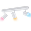 WiZ 3 spots Imageo wit - Gekleurd en Wit licht - GU10