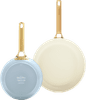 GreenPan Padova Reserve 20 + 26 cm koekenpannenset Light Blue