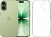 Apple iPhone 17 256GB Groen + BlueBuilt Protective Back Cover Transparant