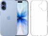 Apple iPhone 17 512 Go Bleu + BlueBuilt Protective Back Cover Transparent