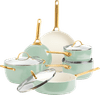 GreenPan Padova Cookware Set 10-piece Mint Green
