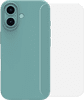 BlueBuilt Back Cover iPhone 16 Groen + Screenprotector Glas