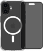 BlueBuilt Protective Cover met MagSafe iPhone 16 Transparant + Privacy Screenprotector