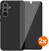 BlueBuilt Samsung Galaxy A36 Back Cover Noir + Protège-écran Filtre de Confidentialité Lot de 2