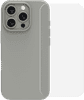 BlueBuilt Back Cover iPhone 16 Pro Grijs + Screenprotector Glas