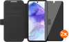 BlueBuilt Samsung Galaxy A56 Book Case Noir + Protège-écran Filtre de Confidentialité Lot de 2