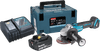 Makita DGA504ZJ + Makita Startset 18V LXT 3,0 Ah BL1830B/DC18RC