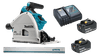 Makita DSP600ZJ 3,0 Ah Accu (2x) Geleiderail Starterspakket