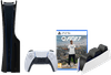 PlayStation 5 Slim Disc Edition + FC 27 + Covers Zwart + Oplaadstation