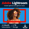 Adobe Lightroom CC 1 jaar + 1TB Cloudopslag - Digitaal