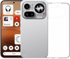 Nothing Phone (4a) Pro 256GB Zilver 5G + BlueBuilt Back Cover Transparant