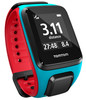 TomTom Runner 2 Cardio + Music Scuba Blue/Red - L