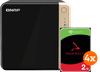 QNAP TS-464-8G + Seagate IronWolf 2 To Lot de 4