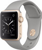 Apple Watch Series 1 38mm Goud Aluminium/Betongrijze Sportband