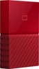 WD My Passport 3 TB Rood