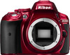 Nikon D5300 body rood