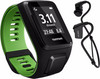 TomTom Runner 3 Music + Headphones Black/Green - L