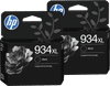 HP 934XL Cartridges Zwart Duo Pack