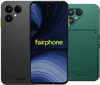 Fairphone 6+ 256GB Zwart 5G + Fairphone Back Cover Groen