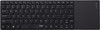 Rapoo E2800P Wireless Touchpad Keyboard Zwart QWERTY