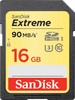 Sandisk SDHC Extreme 16GB 90MB/s Class 10