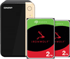 QNAP TS-264-8G + Seagate IronWolf 2 To Lot de 2