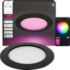 Philips Hue Recessed Spot Light Slim - White and Color 170mm - Black