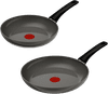 Tefal Renewal 2-delige keramische koekenpannenset 24+28 cm