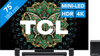 TCL QD Mini-led 75" C69K Pro (2026) + TCL S65K