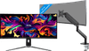 MSI MAG 341CQP QD-OLED + BlueBuilt Monitorarm Gasveer voor 1 Monitor