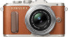 Olympus Pen E-PL8 Brun + 14-42 mm IIR Argent