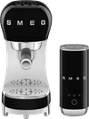 SMEG ECF12BLEU Noir + Mousseur à Lait
