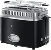 Russell Hobbs Retro Classic Zwart Broodrooster