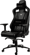 noblechairs EPIC Cuir Véritable Noir/Or