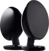 KEF EGG Noir (par deux)