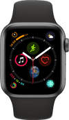Apple Watch Series 4 40mm Space Gray Aluminum/Black Sport Band