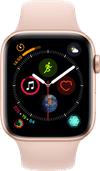 Apple Watch Series 4 44mm Goud Aluminium/Roze Sportband