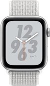 Apple Watch Series 4 44mm Nike+ Silver Aluminum/Nylon Sport Band