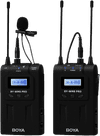 Boya UHF Duo Lavalier Microphone Wireless BY-WM8 Pro-K1