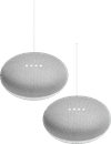 Google Home Mini Blanc Lot de 2