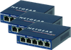 Netgear GS105GE Commutateur réseau Gigabit 5 ports Lot de 3