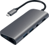 Satechi Type C Multimedia Adapter Grijs