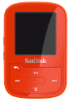 Sandisk Clip Sport Plus Rood