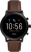 Fossil Carlyle Gen 5 Display FTW4026 Noir/Brun