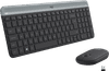 Logitech MK470 Slim Draadloos Toetsenbord en Muis Grijs AZERTY