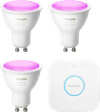 Philips Hue White & Colour GU10 Kit de démarrage