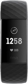 Fitbit Charge 3 Black/Graphite Aluminium