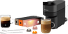 De'Longhi Nespresso Vertuo Pop ENV90.B + 30 capsules en 2 glazen kopjes